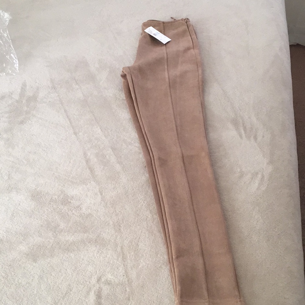 Siena stretch suede pant